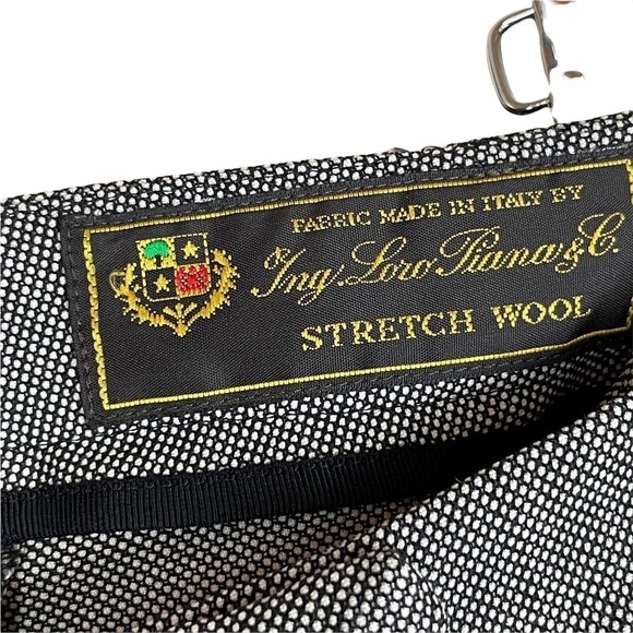 Brooks Brothers Lucia Fit Ing Loro Piana Stretch Wool Pants Women's Size 2 - Picture 8 of 8